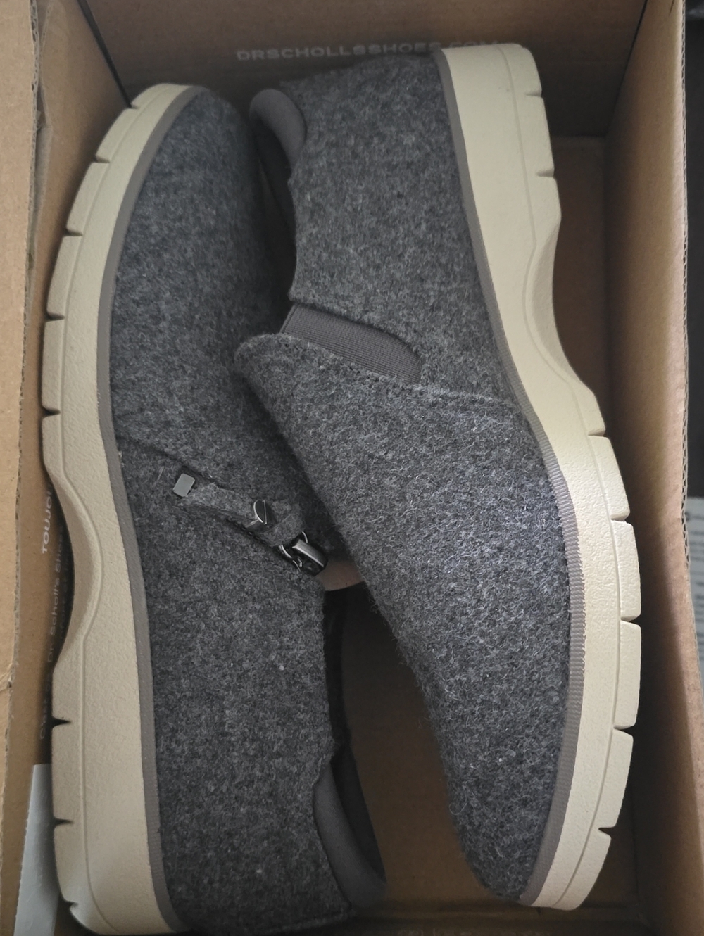 Dr. Scholl's- Nice Day Now~Color Charcle Grey~ Size 9☆NIB